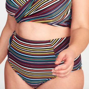 Old Navy Plus Multi-stripe Swim Bottoms